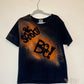 5T Halloween Reverse Tie Dyed T-shirt