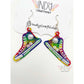 Made-To-Order I'm Speaking Converse Like Earrings With Pearls