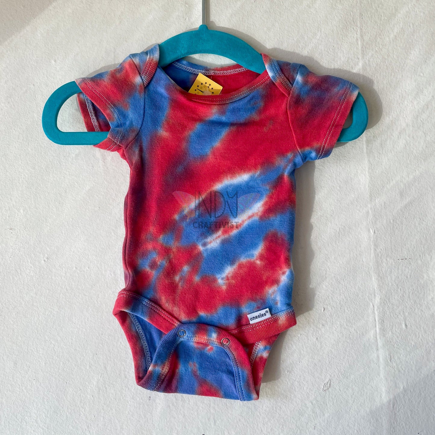 Newborn Tie Dyed Infant Bodysuit