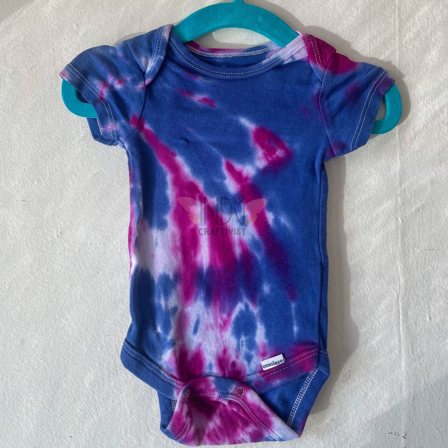 Newborn Tie Dyed Infant Bodysuit