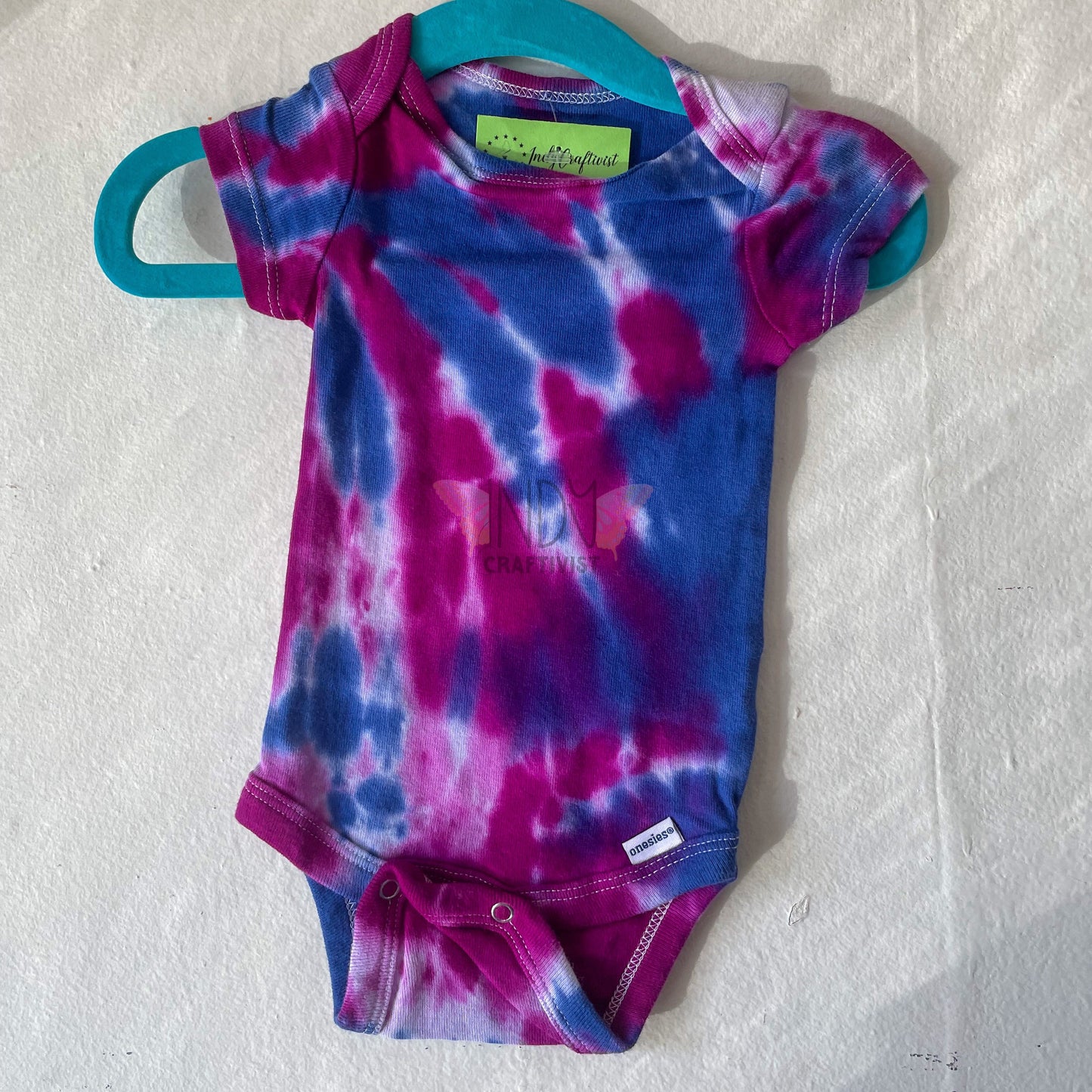 Newborn Tie Dyed Infant Bodysuit