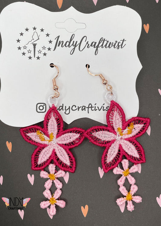 Lily Flower Earrings